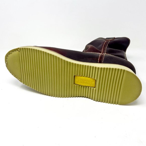 Bonanza 10" Wellington Goodyear Welt Brown Leather Mens Work Boots BAT102 - Picture 5 of 5